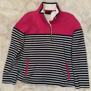 ORLY | Resort Wear Top | Navy, White, Magenta, Small